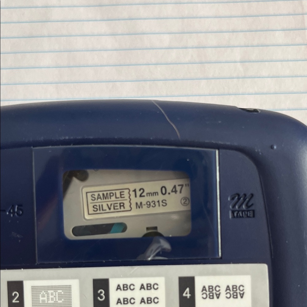 Brother P-touch Label Maker in Navy Blue - Picture 4 of 5